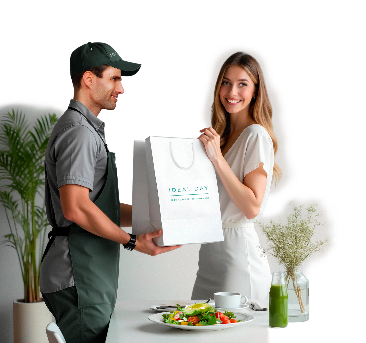 Доставка правильного питания в СПб | Здоровое питание на дом